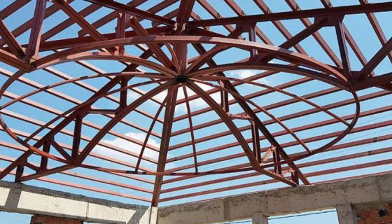 Körfez Korucular Köyü Camii Çatısı